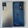 Новинка для XM Mi 12T Pro, задняя крышка из закаленного стекла, запасные части для Mi12T, задняя крышка батарейного отсека, дверной корпус + рамка камеры