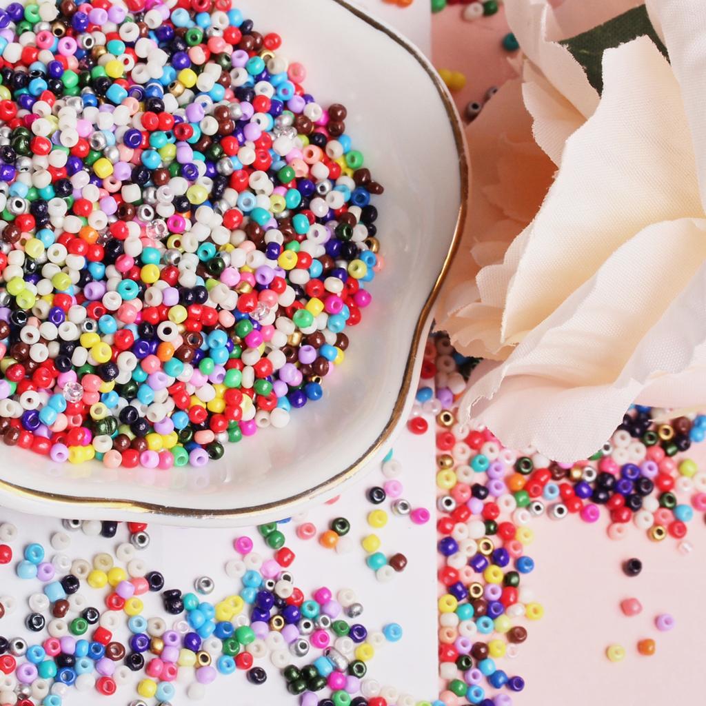 Бусины-разделители Бисер-подвеска Аксессуары Мини Чешское стекло 1000 шт./лот DIY для изготовления фурнитуры 2 мм Браслет Ожерелье Для изготовления ювелирных изделий из бисера