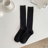 Socks Pure Cotton Calf Socks Pressure Thin High Stockings Cotton Double Needle Boneless Stacking Socks
