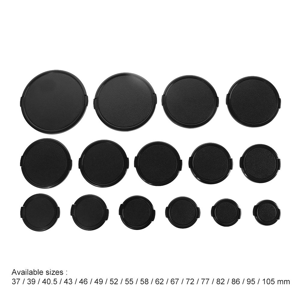 Side Pinch Lens Cover Dustproof Cover Lens Cap Filters Camera Lens Cap  72mm 55mm 62mm