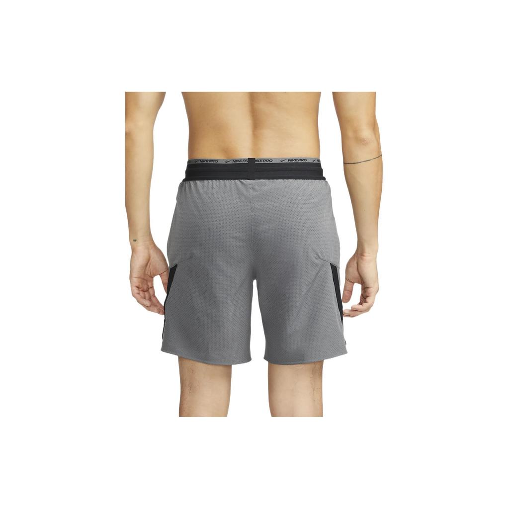 Nike Спортивные шорты Pro Dri-FIT Flex Rep для тренировок, серые, мужские DD1701-068