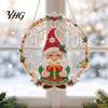 Acrylic Rhinestone Painting Set Christmas Suncatcher Kit, DIY Faux Pearl Art Ornament Craft Crafts for Adults Beginner, Xmas Handmade Ornaments
