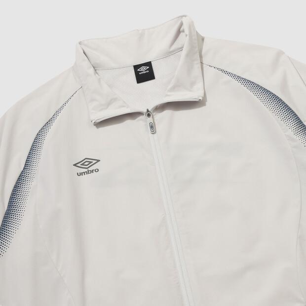 Umbro [Охлаждающая] Куртка-ветровка с воротником-стойкой и вентиляцией для медленного удара, светло-серый Ur221Sjk51 (Тип)