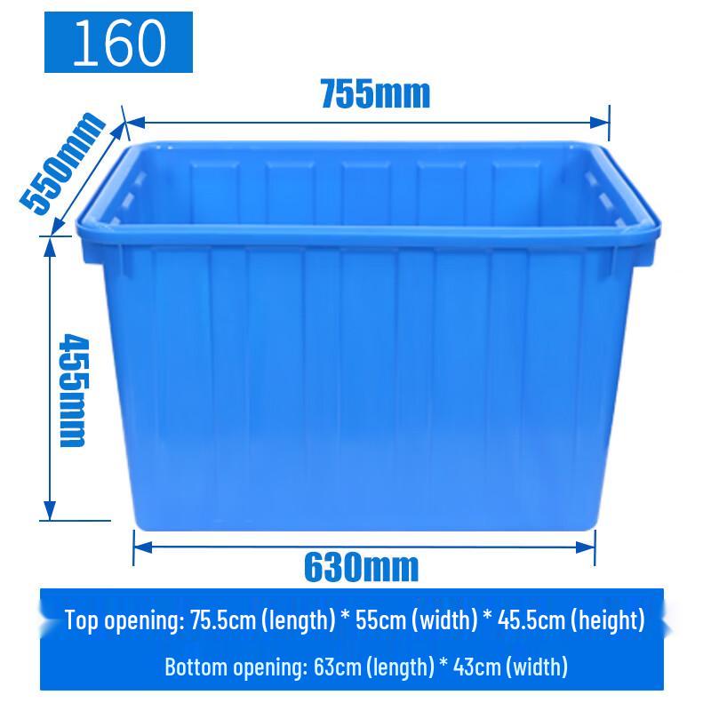 Lilang Heavy-Duty Plastic Storage & Turnover Box