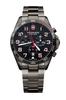 VICTORINOX Watch FIELDFORCE SPORT CHRONO Black PVD Stainless Steel Case Black Dial Black PVD Stainless Steel Bracelet Gift 241890 Regular Imported