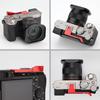 Haoge Metal Thumb Up Sony A7CII Alpha Camera Accessories Red Hot Shoe Rest Hand Grip 7CR, 7CII, ILCE-7CII, THB-A7CII-R