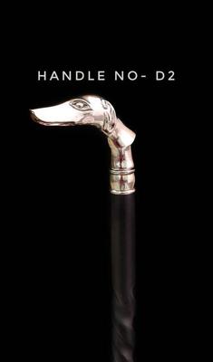 Собачья голова Ручка трости Кожаная трость Деревянная трость Животные Трость Палка