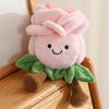 22cm Cartoon With Legs Rose Flower Plush Doll Pink Blue White Rose Plant Potted Plush Toy Home Decoration Gift For Children
