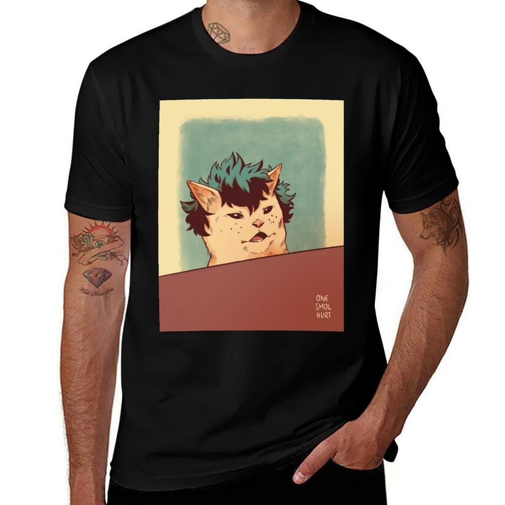Deku Cat TShirt Breathable Lightweight Summer Top