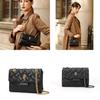 Kurt Black Geiger Crossbody Bag Chain Rhomboid Grid Eagle Head Decorate Gift