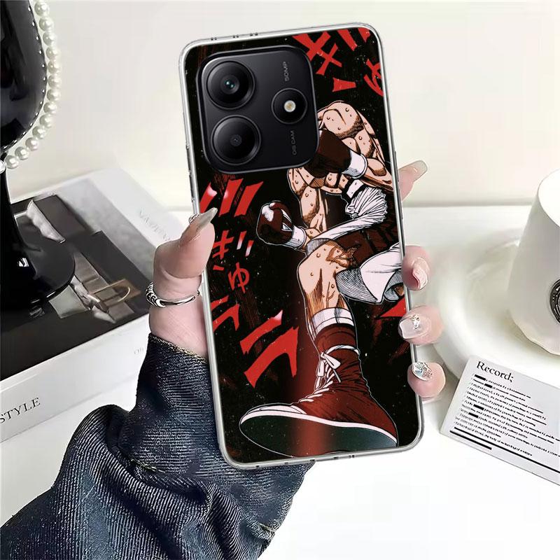 Hajime No Ippo Comics Soft Phone Case For Xiaomi Redmi Note 15 14 14S 13 12 Pro Plus 12S 11 11S 11E 10 10S 11T 5G Fundas Coque R