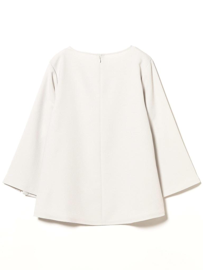 B:MING LIFE STORE by BEAMS Women's L/S Shirt/Blouse, Stretch Pullover (S-O), Light Grey, Size S