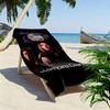 Moonlit Mystery: Vampire Tales beach towel Beach towel for vacation photos Outdoor camping swim Absorbent bath towel Outdoor pool towel