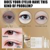 Double Eyelid Adhesive Eye Adhesive Lace Mesh Invisible Glue-Free Breathable Super Adhesive Long Lasting Clip Set
