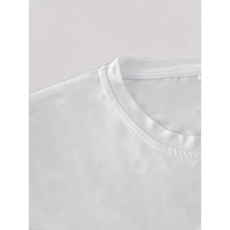 Европейские размеры Мужская стильная футболка с принтом