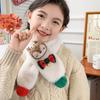 Kids' Reindeer Plush Scarf: Warm, Windproof, and Cozy for Winter