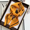 Luxury Polka Dot Silk Square Scarf Women Hijab Hair Bands Neckerchief Female Satin Shawl Ribbon Headband Fashion Wraps Bandana