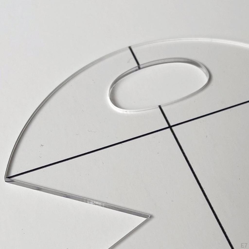 Шаблон корзины для шитья, пэчворка, лоскутного шитья, DIY, акриловый