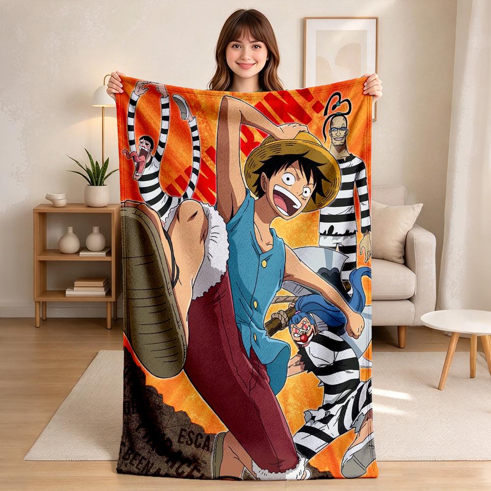 One PieceSoft Throw Blanket Flannel Blanket Warm Sofa Bed Camping home Decor Unique Christmas Gift C349