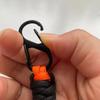 1pcs/2pcs/4pcs/6pcs Hand woven Umbrella Rope Outdoor Keychain Wrist Rope Outdoor External Buckle Car Key Hanging Rope