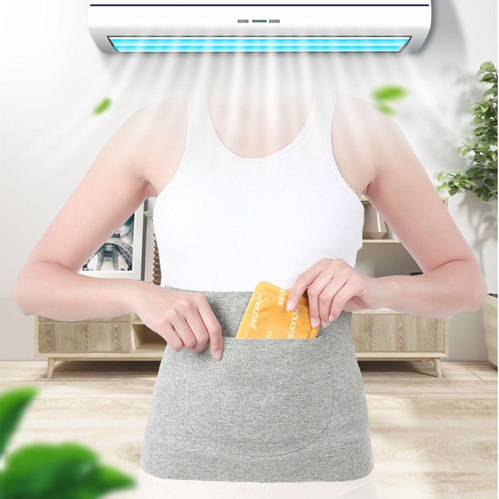 Traceless Fleece Waist Warmer High Elastic Abdominal Wrap Elderly People