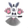 Donkey Costume Set, Cosplay Hoop for Party Favors,
