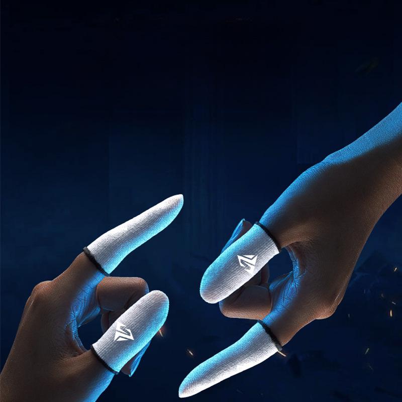 Игровые перчатки Shezi Silver Fiber — дышащие, нескользящие, антипотные покрытия для пальцев для мобильных киберспорта.