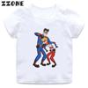 Мультяшные детские футболки Генри Опасность Мальчики Повседневная Забавная Футболка Детская Летняя Уличная Одежда Топы
