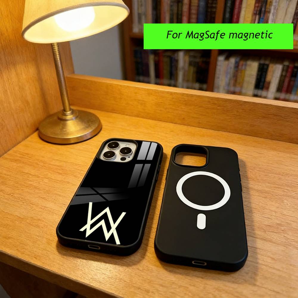 Чехол для телефона Alan Olav Walker для iPhone 17, 16, 15, 14, 13, 12, 11 Plus, Pro, магнитный, с поддержкой беспроводной зарядки MagSafe