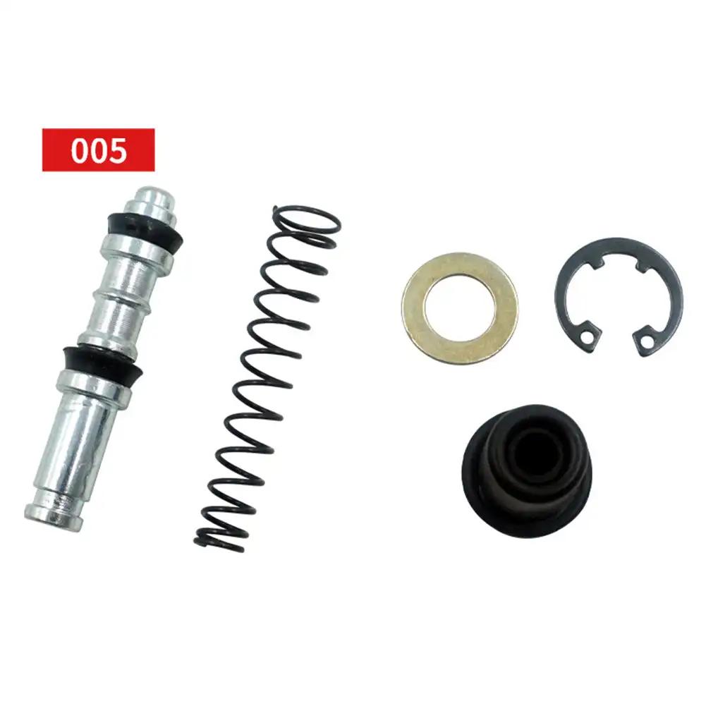 Motorcycle Disk Brake Upper Pump Front Rear Master Cylinder Piston Oil Seal Leather Bowl Repair Kit 14mm 12.7mm 11mm