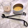 Household Tools 18cm Candle Wick Trimmer Stainless Steel Trim Wick Cutter Round Head Candle Core Shears Candles Accessories