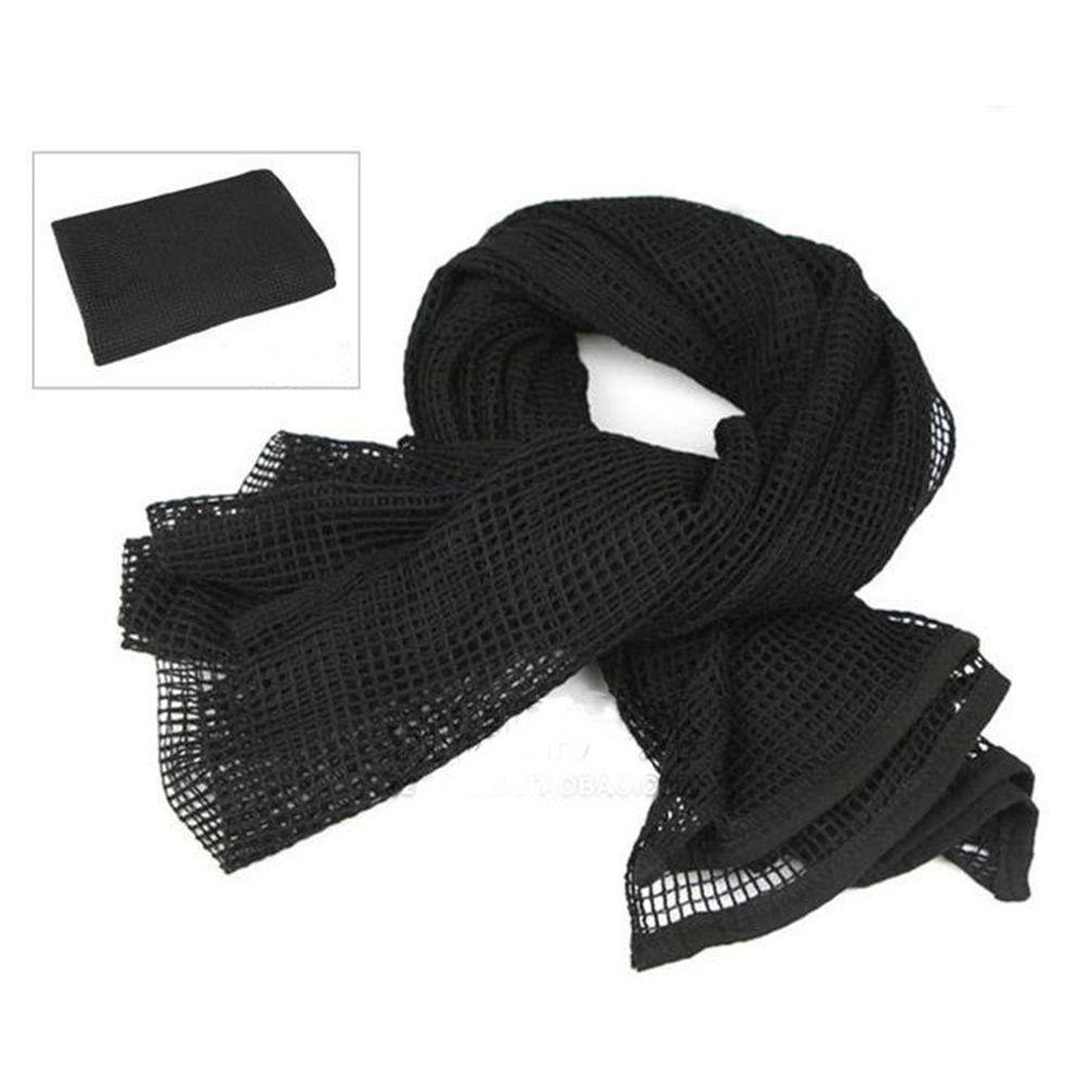 Outdoor Sport Head Shawl Camouflage Mesh Net Camo Scarfs Camping Scarf Neck Scarf Cycling Scarf