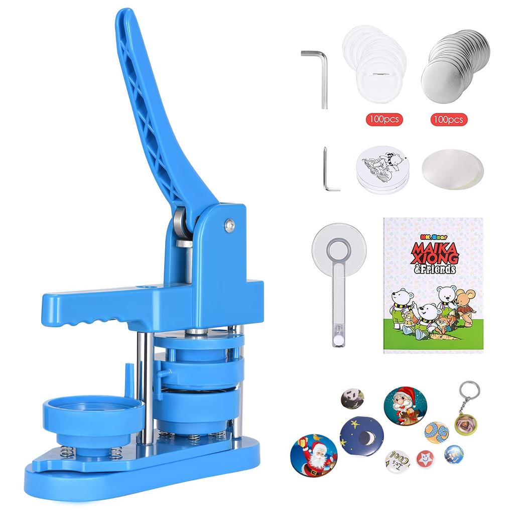 Badge Badge Batch Rotating Badge Rotating Badge DIY Badge 100 Pieces DIY Handmade Instructions Included Machine, 58mm, Machine, Machine, Machine,