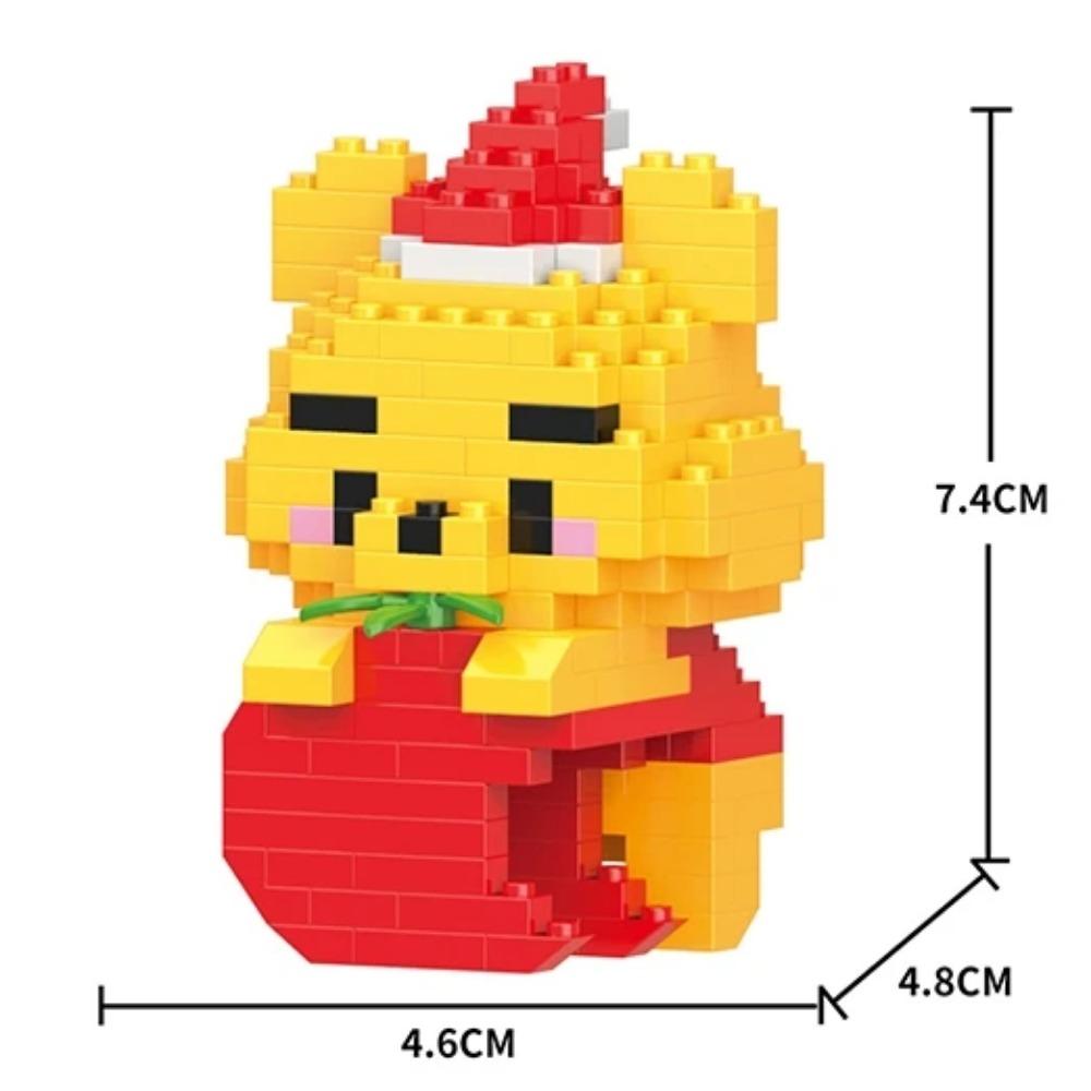 Дисней Аниме Принцесса Строительные блоки Стич Микки Маус мини Фигурки игрушки-экшн Блоки Игрушки Кирпичики Сборные игрушки Детские подарки