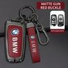 Car Smart Key Fob Case Cover Bag For BMW 3 4 5 Series 320i 530i 550i F20 F21 F30 F31 F25 F01 F02 Keyless Keychain Accessories OZ3