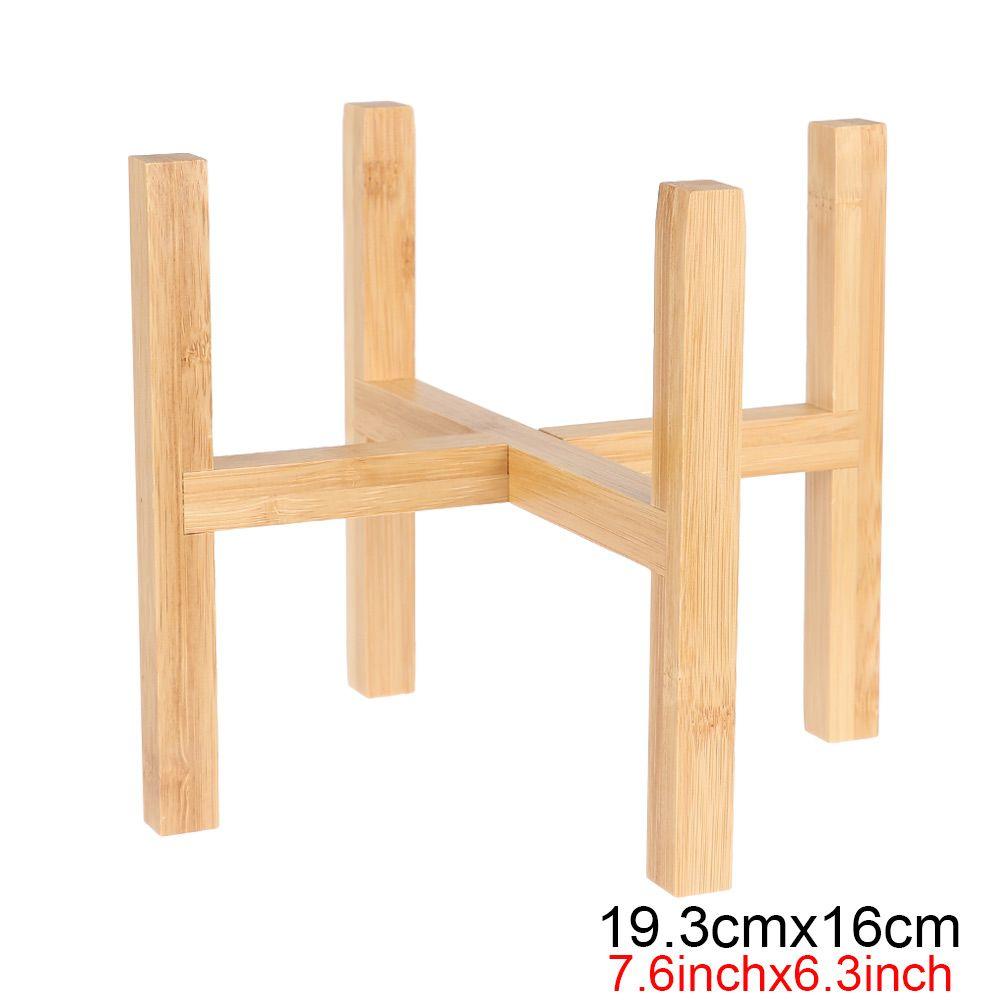 Стойка для украшения дома, подставка для бонсай, основание цветочного горшка, напольный держатель для цветочного горшка из дерева