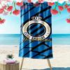 Club Brugge KV Custom Name Print Beach Towel, Large Soft Quick Dry Towel for Beach Camping Swimming