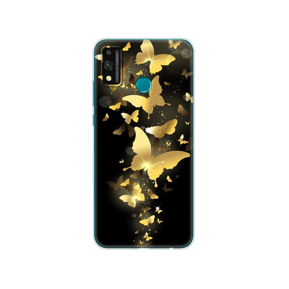Силиконовый чехол для Honor 9x lite, чехол для телефона huawei Honor 9X lite, мягкий чехол 6,5 дюйма, чехол, чехол, чехол etui, бампер