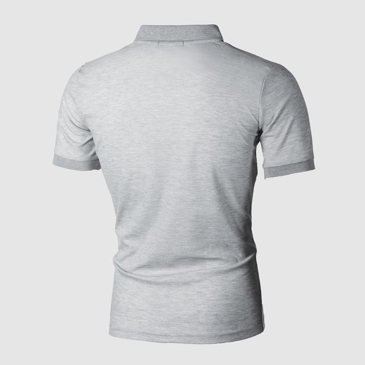 Новая мужская летняя мужская лоскутная футболка с коротким рукавом Polo Cedar