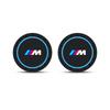 2pcs Car Water Cup Pad Car Coaster Anti-Slip Interior Mat For M Performance BMW F20 F40 F22 F30 E90 F32 F10 F06 F07 F46 M3 M4 M5 NM5