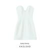 Kaslead New Arrival Women's Clothing Fashion Style Fashion Shoulder-Baring Heart-Shaped Low Collar Short Dress 2677888 250