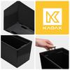 KADAX Горшок Балконный Ящик Держатели 19x56см Черный