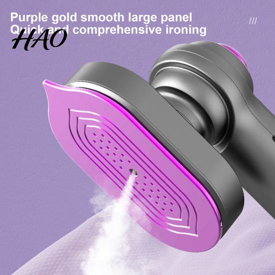 Mini Folding Iron for Business Trips Portable Handheld Garment Steamer, Rotating Handle Steam Iron, 60ml Water Tank Capacity, Steamer Travel Powerful