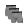 Quick-Dry Moisture-Wicking Sports Boxer Briefs 3-Pack Men Underwear Gray 4A2M03-202