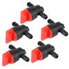 5pcs 1 4 Fuel Gas Tank Shut Off Valve Cut Off Switch Garden Brush Cutter Lawnmower Accessory