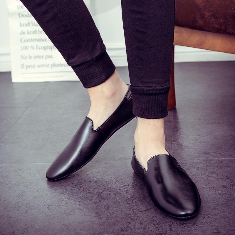 Итальянская мужская обувь для отдыха на открытом воздухе, повседневные, люксовые брендовые мужские мокасины из натуральной кожи, мокасины на плоской подошве, мужские дышащие туфли-лодочки слипоны, стр. 4