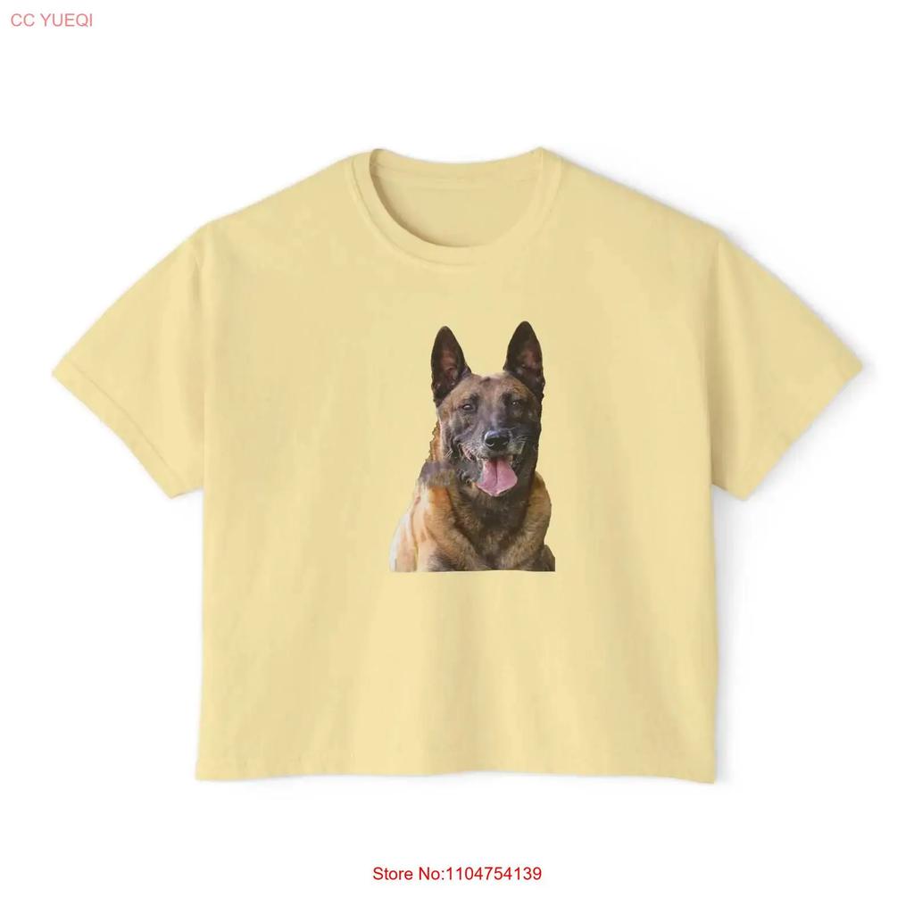 Belgian Malinois Womens Oversized Boxy T Shirt Embrace Your Style vintage Washed Unisex Comfortable Slightly