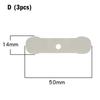 3Pcs Plate Valve Plate Air Tools Pump Head Gasket Silent Metal Oil Free Air Compressor Cylinder Head Valve Plate Iron Sheet