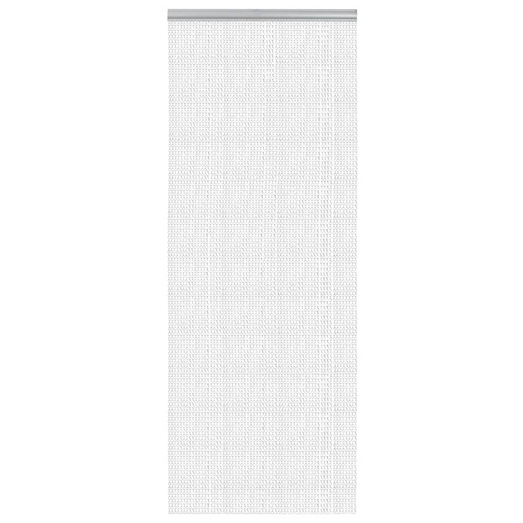vidaXL Türvorhang aus Ketten 80x212 cm Aluminium