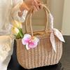 Bohemian Holiday Braided Bag Women's Summer Fashion Hand-held Braided Bag Fairy Beach Bag